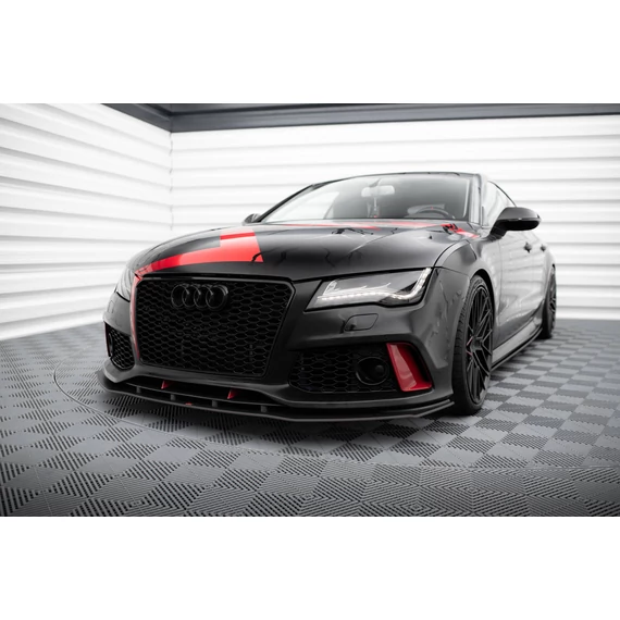 Street Pro Első Splitter Audi A7 RS7 Look C7