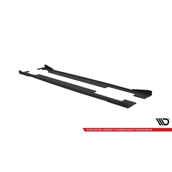 Street Pro Side Skirts Diffusers + Flaps Audi A7 RS7 Look C7