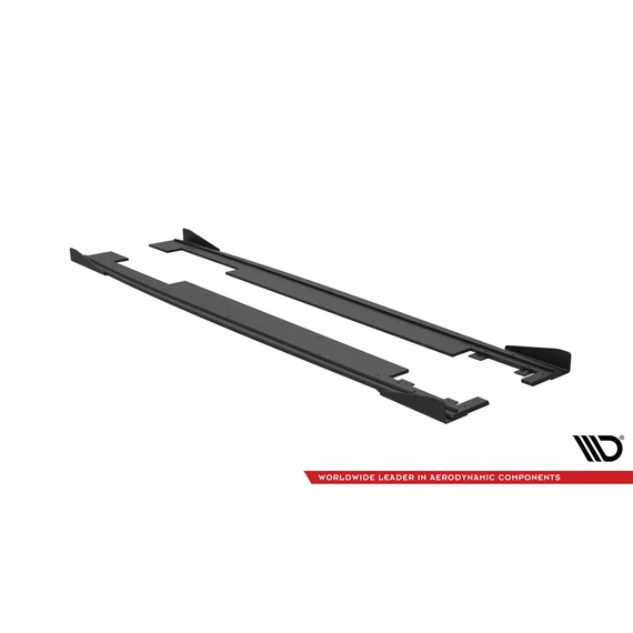 Street Pro Side Skirts Diffusers + Flaps Audi A7 RS7 Look C7