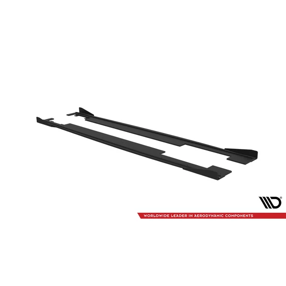 Street Pro Side Skirts Diffusers + Flaps Audi A7 RS7 Look C7