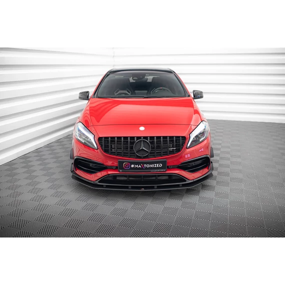 Street Pro Első Splitter Mercedes-Benz A 45 AMG Aero W176 Facelift
