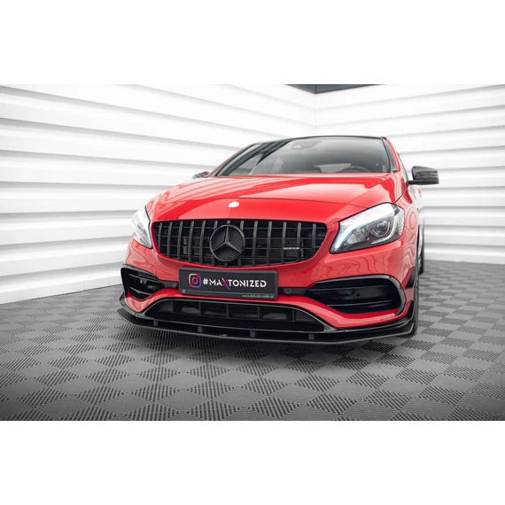 Street Pro Első Splitter Mercedes-Benz A 45 AMG Aero W176 Facelift