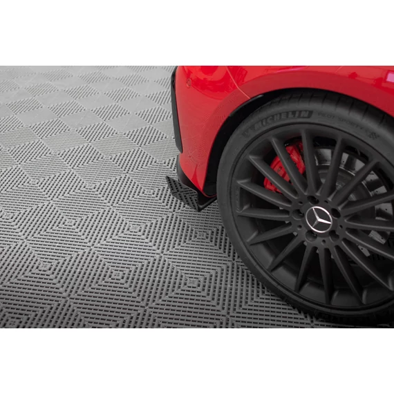 Street Pro Hátsó Oldalsó Splitter + Flaps Mercedes-Benz A 45 AMG W176 Facelift