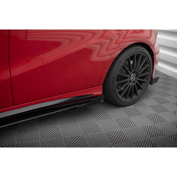 Street Pro Oldalsó szoknyák Diffúzorok + Flaps Mercedes-Benz A 45 AMG W176 Facelift