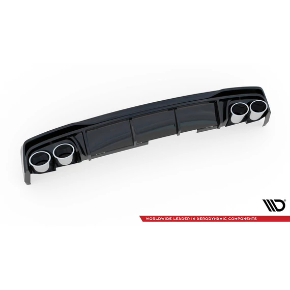 Hátsó Diffúzorok + Exhaust Ends Imitation Audi S6 / A6 S-Line C8