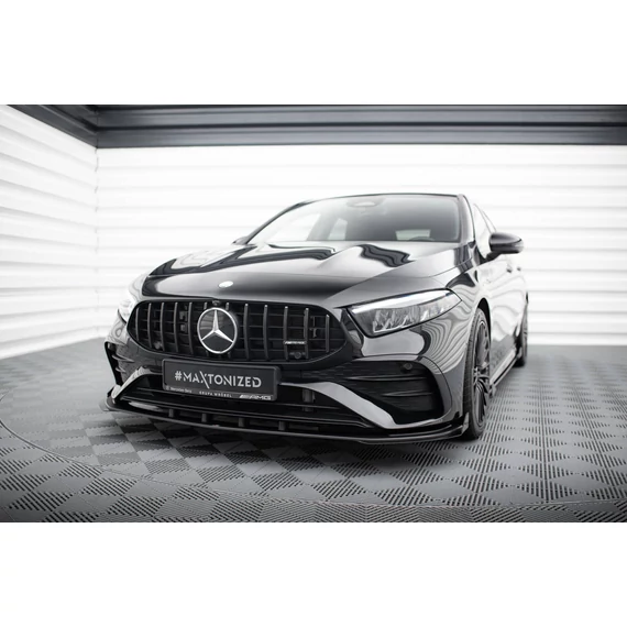 Street Pro Első Splitter + Flaps Mercedes-AMG A35 W177 Facelift