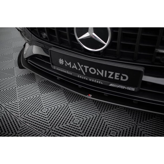 Street Pro Első Splitter + Flaps Mercedes-AMG A35 W177 Facelift
