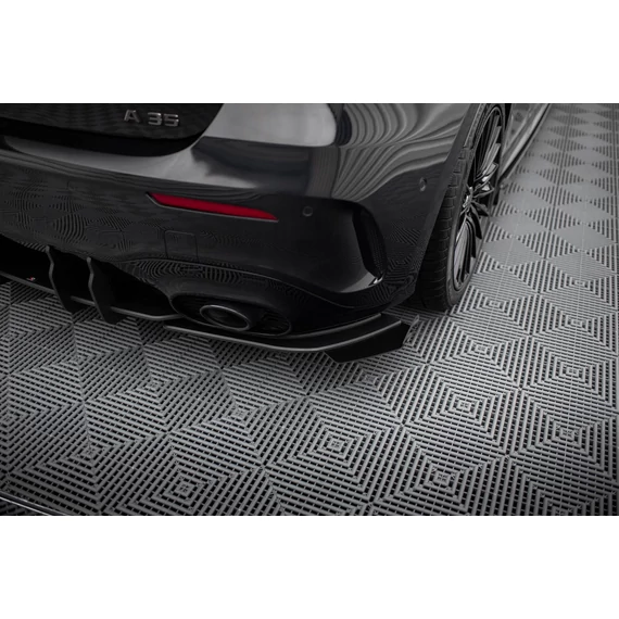 Street Pro Hátsó Oldalsó Splitter + Flaps Mercedes-AMG A35 Hatchback W177