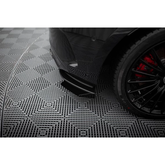 Street Pro Hátsó Oldalsó Splitter + Flaps Mercedes-AMG A35 Hatchback W177
