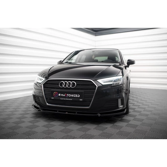 Első Splitter V.1 Audi A3 Sportback 8V Facelift
