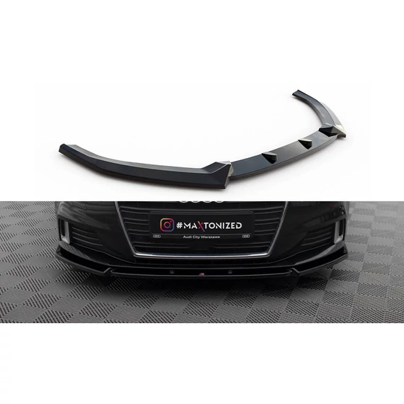 Első Splitter V.1 Audi A3 Sportback 8V Facelift