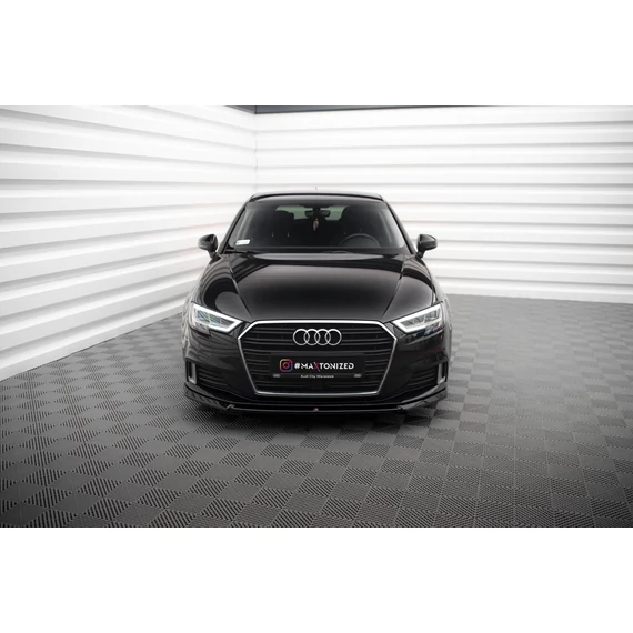 Első Splitter V.2 Audi A3 Sportback 8V Facelift