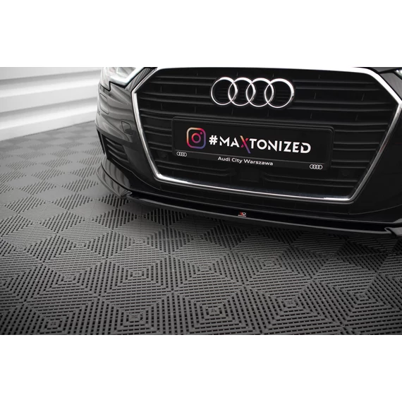 Első Splitter V.2 Audi A3 Sportback 8V Facelift