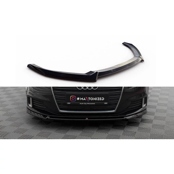 Első Splitter V.2 Audi A3 Sportback 8V Facelift