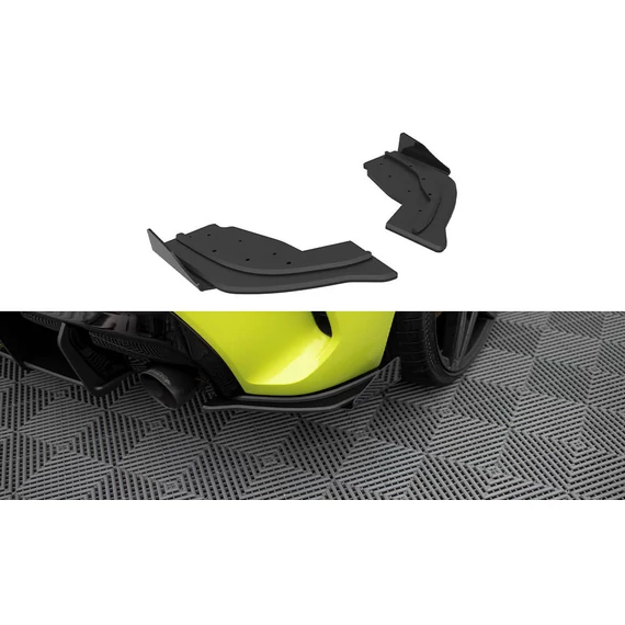 Street Pro Hátsó Oldalsó Splitter V.1 + Flaps V.1 BMW 1 F40 M-Pack / M135i
