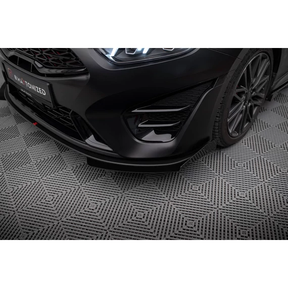 Street Pro Első Splitter + Flaps Kia Proceed / Ceed GT Mk1 Facelift / Mk3 Facelift