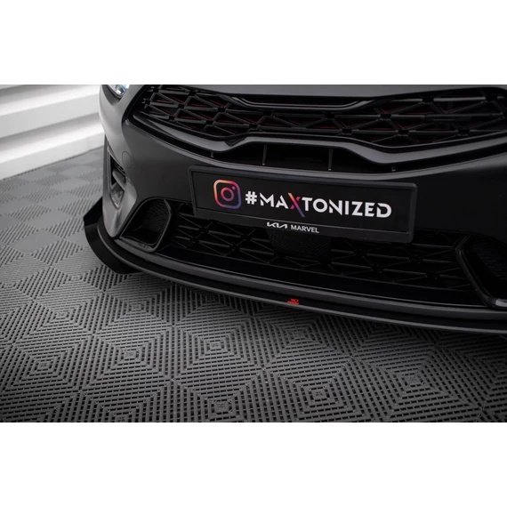 Street Pro Első Splitter + Flaps Kia Proceed / Ceed GT Mk1 Facelift / Mk3 Facelift