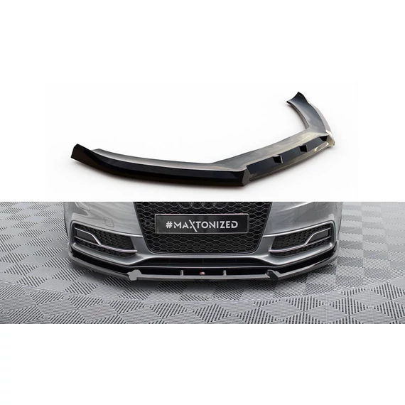 Első Splitter V.3 Audi S5 / A5 S-Line Coupe / Sportback 8T Facelift