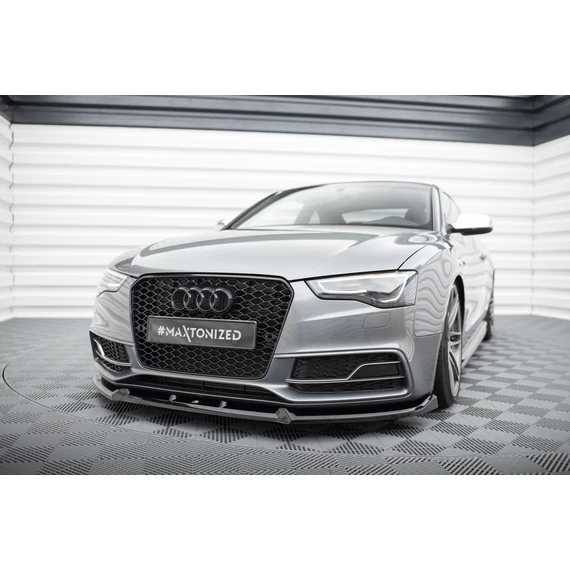 Első Splitter V.3 Audi S5 / A5 S-Line Coupe / Sportback 8T Facelift
