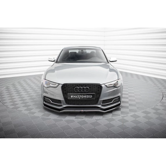Első Splitter V.4 Audi S5 / A5 S-Line Coupe / Sportback 8T Facelift