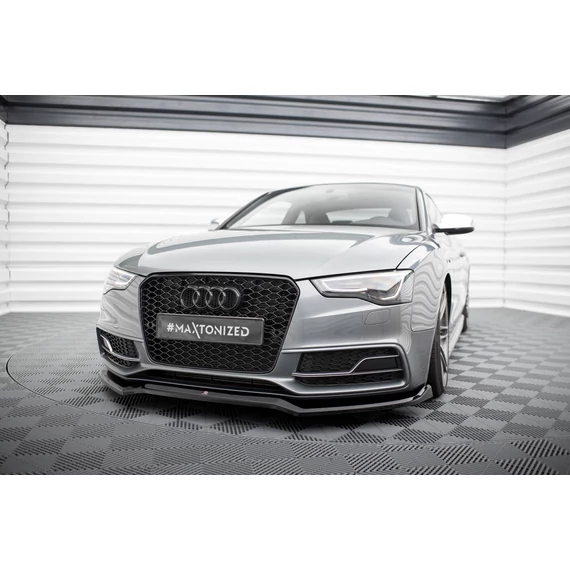 Első Splitter V.4 Audi S5 / A5 S-Line Coupe / Sportback 8T Facelift