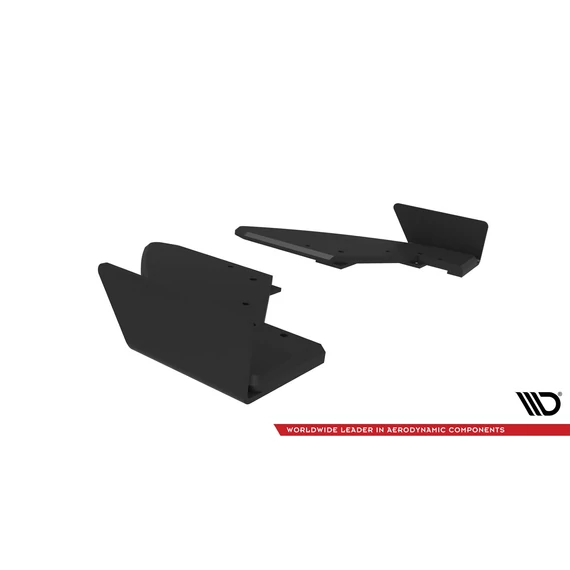 Street Pro Hátsó Oldalsó Splitter + Flaps Audi TT S 8S Facelift
