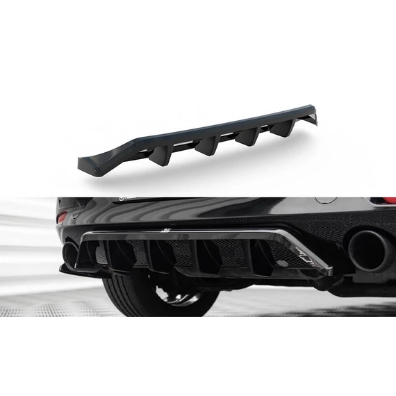 Központi Hátsó Splitter (with vertical bars) Mazda 3 Mk4