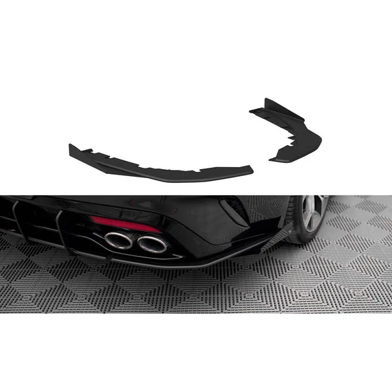 Street Pro Hátsó Oldalsó Splitter + Flaps Kia Stinger GT-Line Mk1