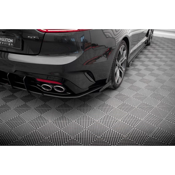Street Pro Hátsó Oldalsó Splitter + Flaps Kia Stinger GT-Line Mk1
