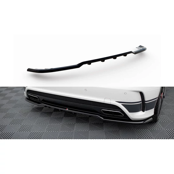 Központi Hátsó Splitter (with vertical bars) Mercedes-Benz A45 AMG W176
