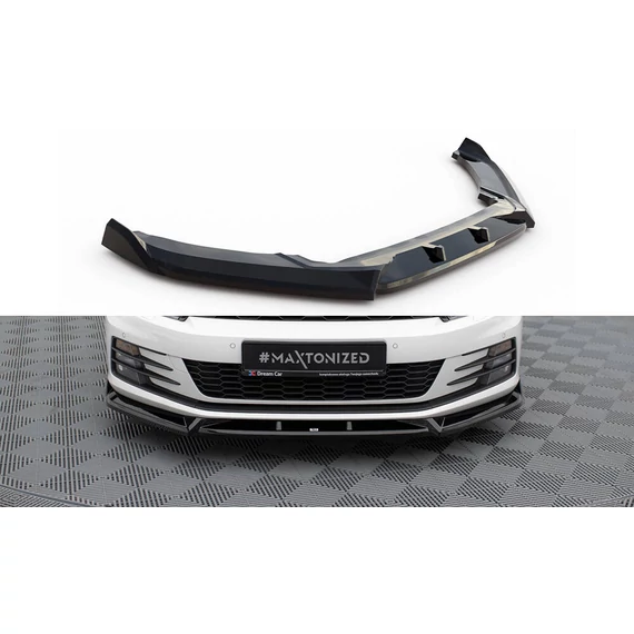 Első Splitter V.2 Volkswagen Scirocco Mk3 Facelift