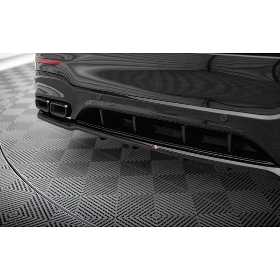 Központi Hátsó Splitter (with vertical bars) V.2 Mercedes-AMG GLC 63 SUV X253