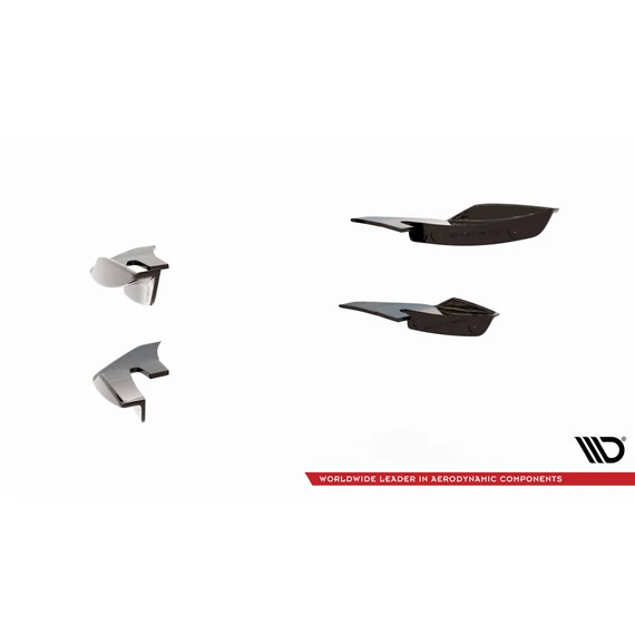 Front Bumper Wings (Canards) Audi S5 / A5 S-Line Coupe / Sportback F5