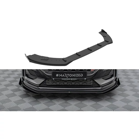 Street Pro Első Splitter + Flaps Ford Fiesta ST Mk8 Facelift