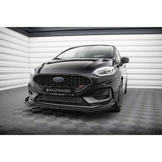 Street Pro Első Splitter + Flaps Ford Fiesta ST Mk8 Facelift