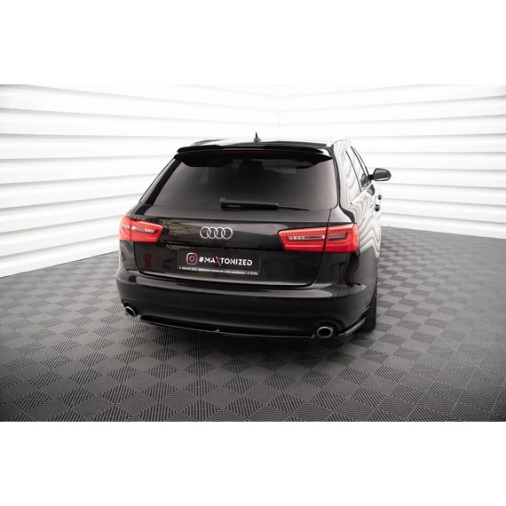 Központi Hátsó Splitter for Audi A6 Avant C7