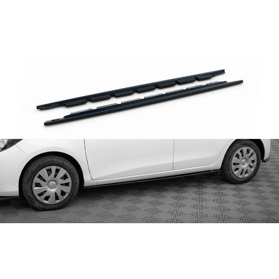 Oldalsó szoknyák Diffúzorok Toyota Yaris Mk3 Facelift