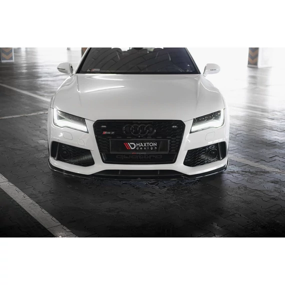 Első Splitter V.3 Audi RS7 C7 Facelift
