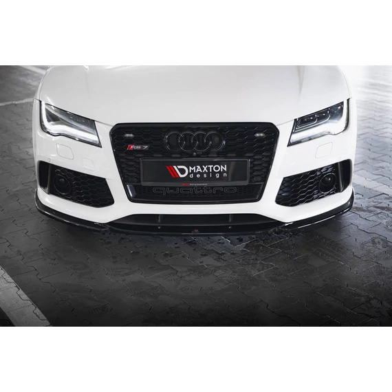 Első Splitter V.4 Audi RS7 C7 Facelift
