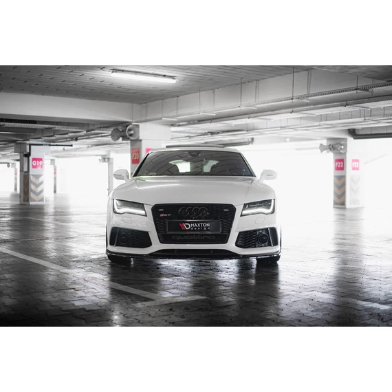 Első Splitter V.4 Audi RS7 C7 Facelift