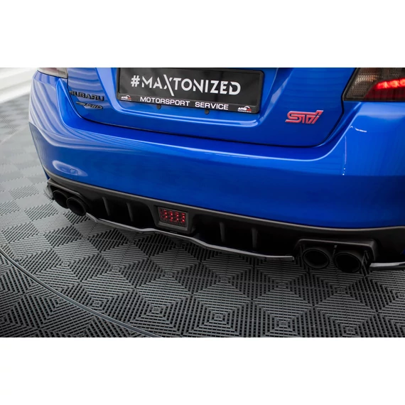 Központi Hátsó Splitter for V.2 Subaru WRX STI Mk1