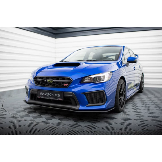 Street Pro Első Splitter Subaru WRX STI Mk1 Facelift