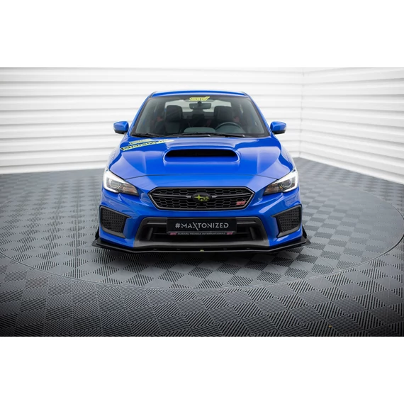 Street Pro Első Splitter + Flaps Subaru WRX STI Mk1 Facelift