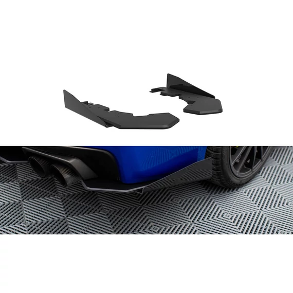 Street Pro Hátsó Oldalsó Splitter + Flaps Subaru WRX STI Mk1