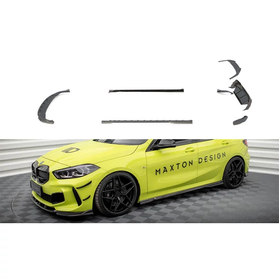 Set of Carbon Fiber Splitters BMW 1 F40 M-Pack / M135i
