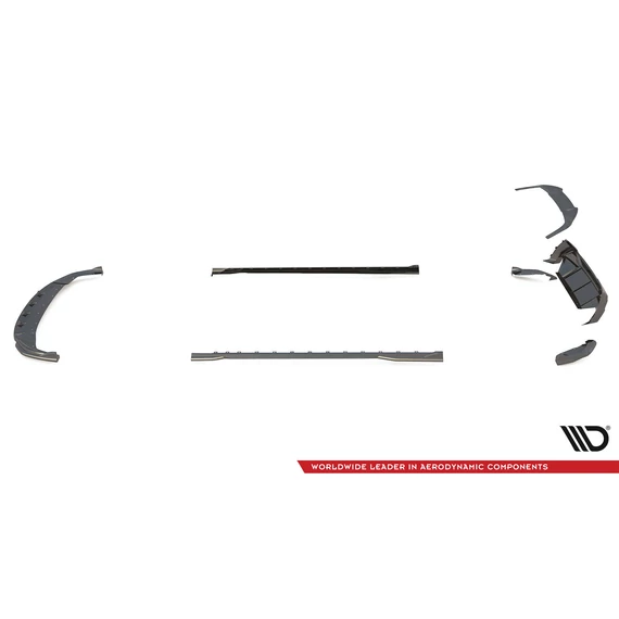 Set of Carbon Fiber Splitters BMW 1 F40 M-Pack / M135i