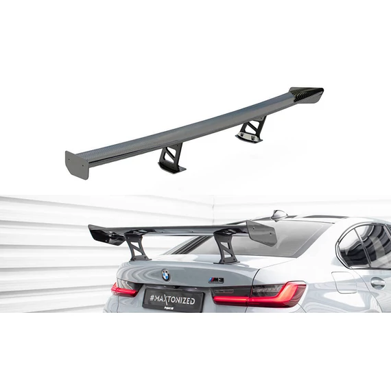 Carbon Spoiler With Internal Brackets Uprights BMW M3 G80 / M340i G20 / 3 M-Pack G20 / 3 Standard G20