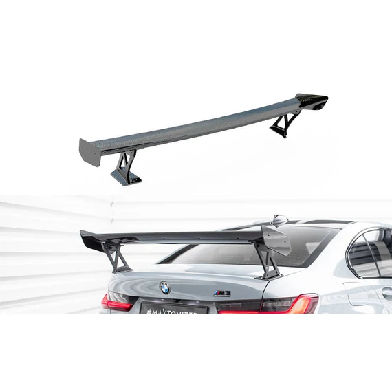 Carbon Spoiler With External Brackets Uprights BMW M3 G80 / M340i G20 / 3 M-Pack G20 / 3 Standard G20