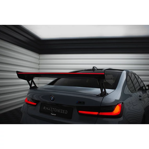 Carbon Spoiler With External Brackets Uprights + LED BMW M3 G80 / M340i G20 / 3 M-Pack G20 / 3 Standard G20