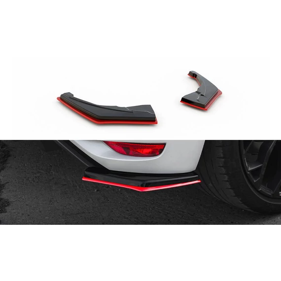 Hátsó Oldalsó Splitter V.2 Renault Megane RS Mk4